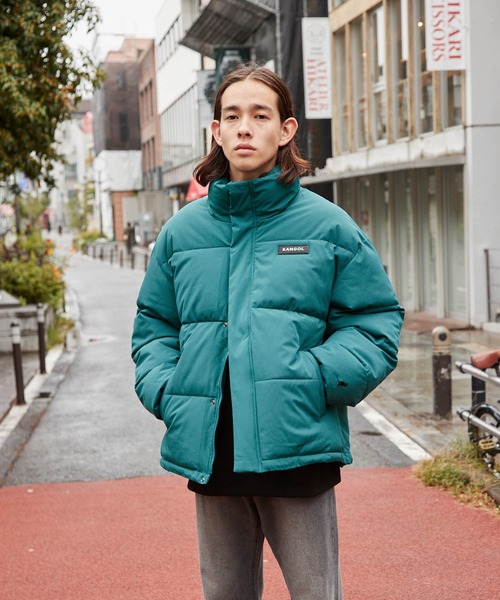 캉골 패딩 경량 숏 자켓 점퍼 하이넥 볼륨 슬리브 안솜 재킷 5컬러 - 상세 이미지 2