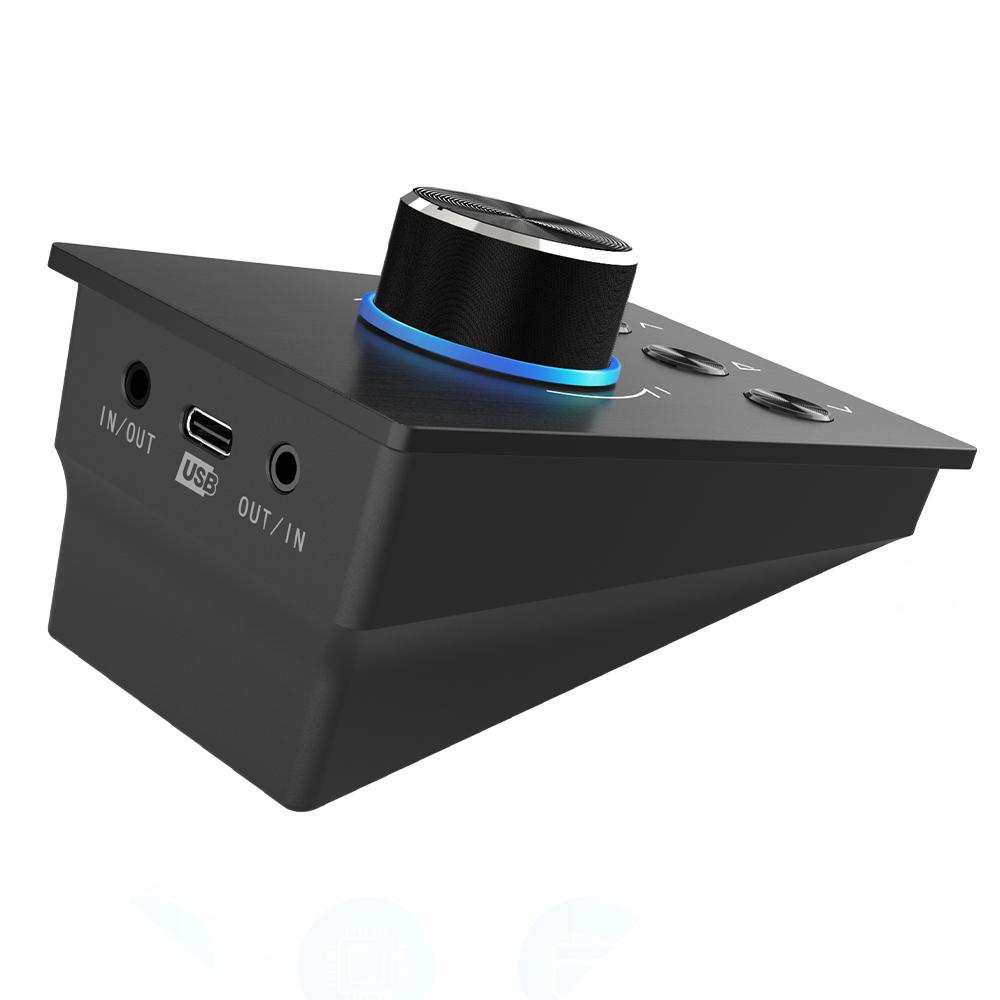 원미 USB 멀티미디어 볼륨 컨트롤러 제어기 1Mii Ankbit S04 - 상세 이미지 2