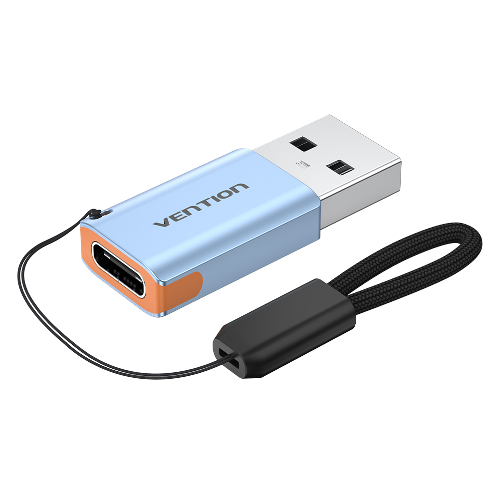 벤션 10Gbps USB A to C타입 스트랩 젠더 CUAH0 - 상품 이미지