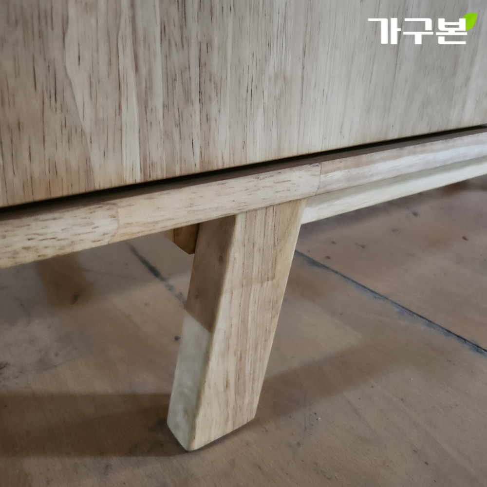 1800 원목 거실장 네추럴/월넛