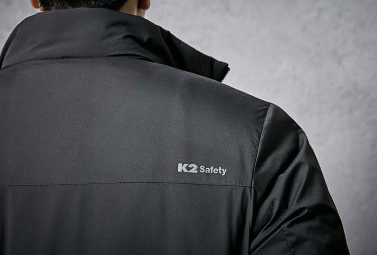 K2 세이프티 동절기작업복점퍼 노가다 겨울잠바 경량 패딩 작업용 현장복 자켓 솜패딩 - 상세 이미지 5