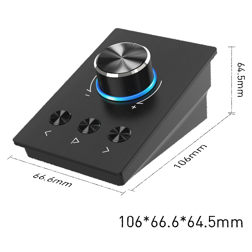 원미 USB 멀티미디어 볼륨 컨트롤러 제어기 1Mii Ankbit S04 이미지 6