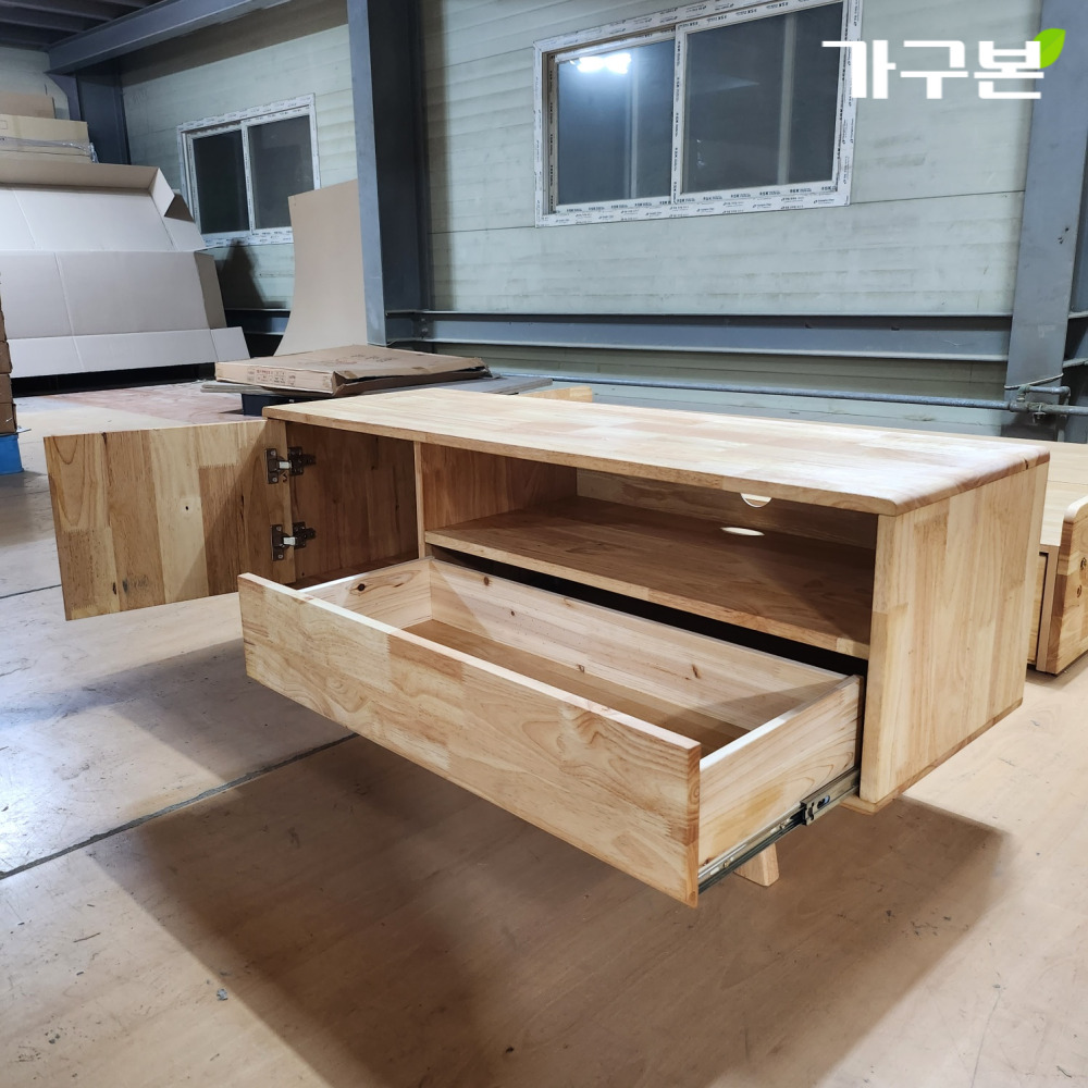 1200 원목 거실장 네추럴/월넛