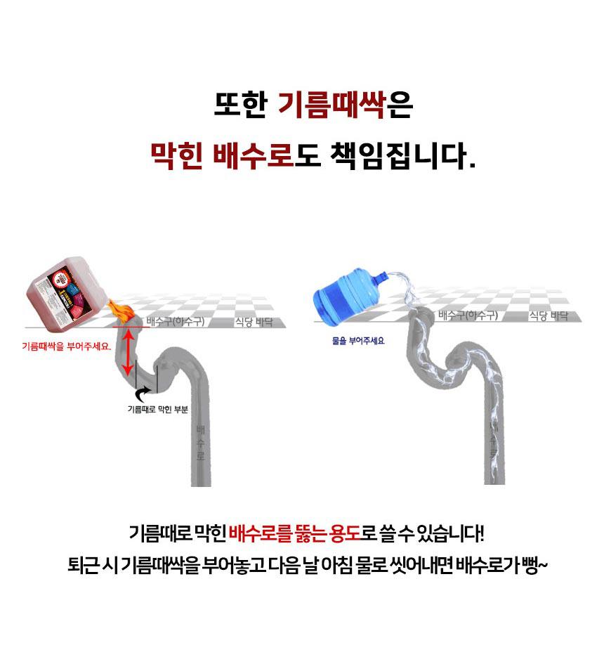 식당 후드 청소 약품 업소 주방 후드 세척 약품 - 상세 이미지 4