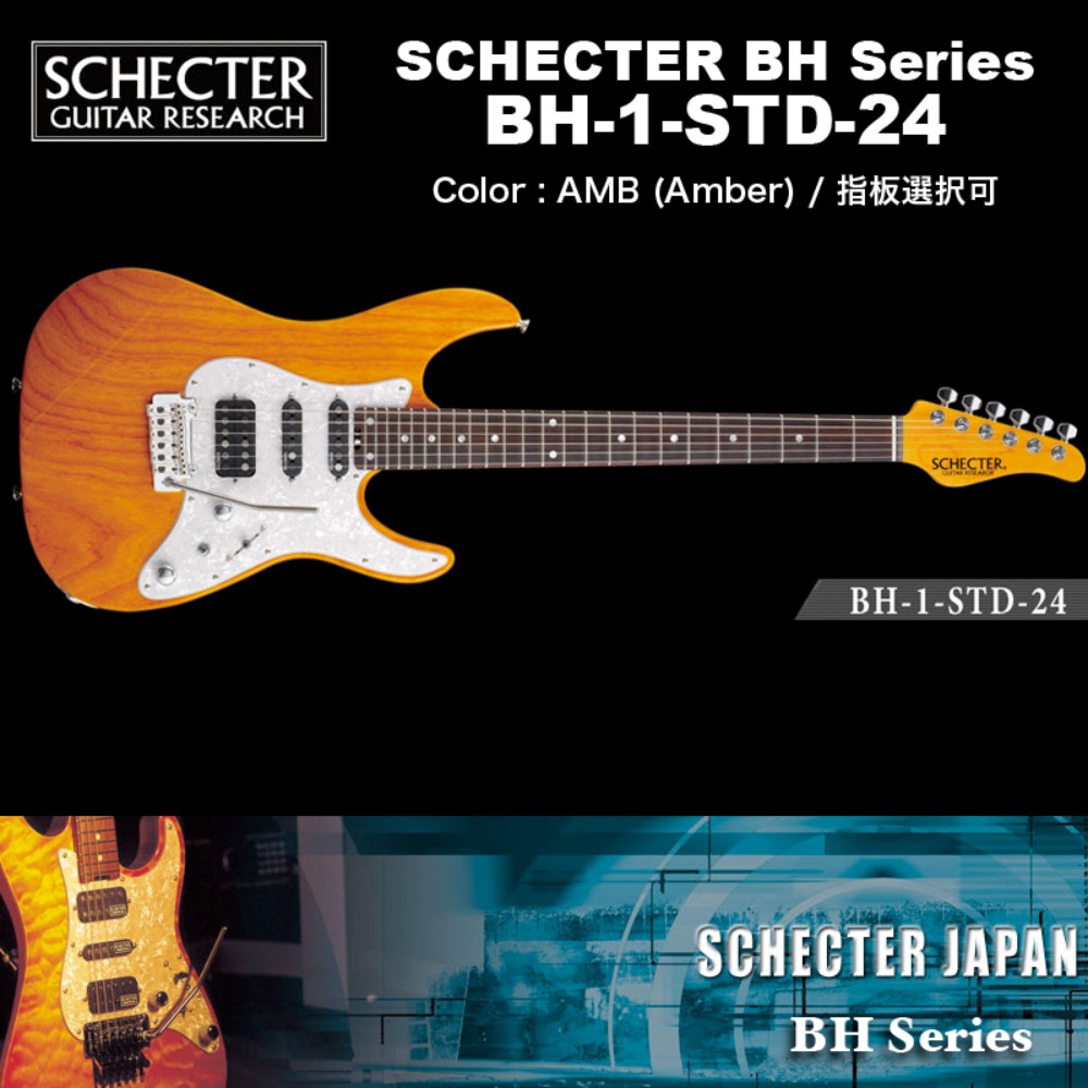 SCHECTER JAPAN HB시리즈 일렉기타 BH-1-STD-24 - 상세 이미지 3