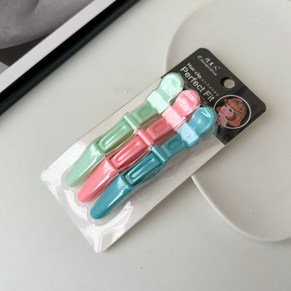 악어집게핀 세트 미용실핀 튼튼한 헤어고정핀 - 상세 이미지 3