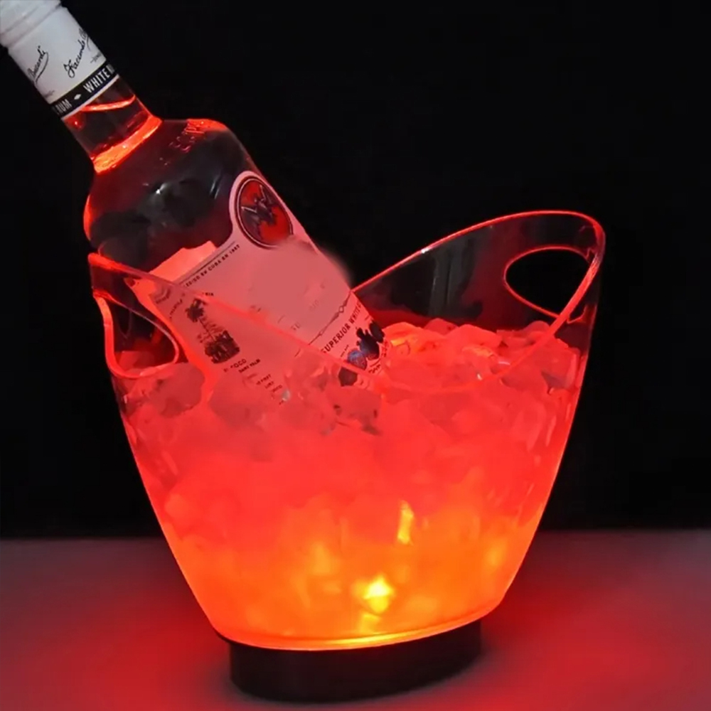 LED 와인 칠러 샴페인 쿨러 칠링 바스켓 아이스 버킷 2L 이미지 8