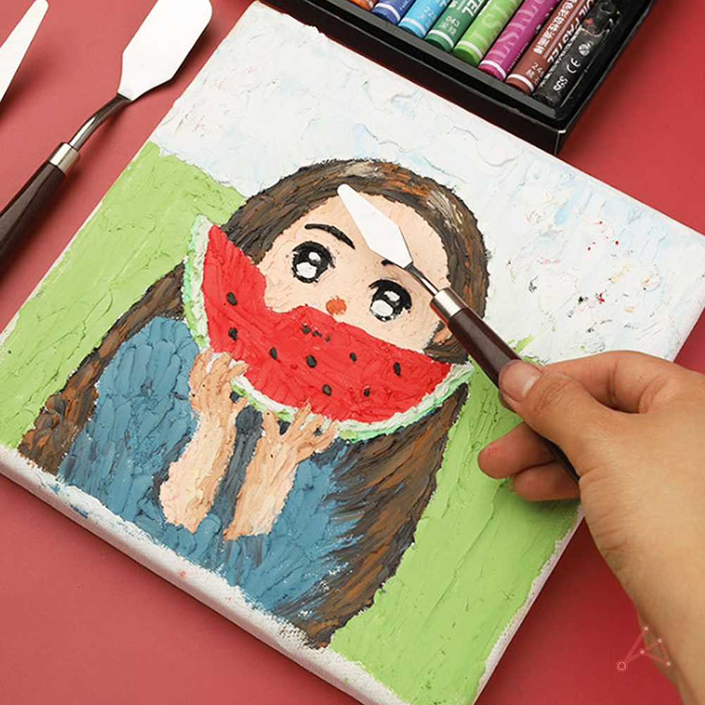미술용나이프 팔레트 그림 미술 나이프 미술칼 5종 - 상세 이미지 2