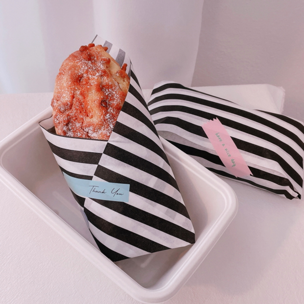 도시락케이크 유산지 샌드위치 베이킹 김밥 포장 코팅 노루지 식품지 데이지 스마일 이미지 7