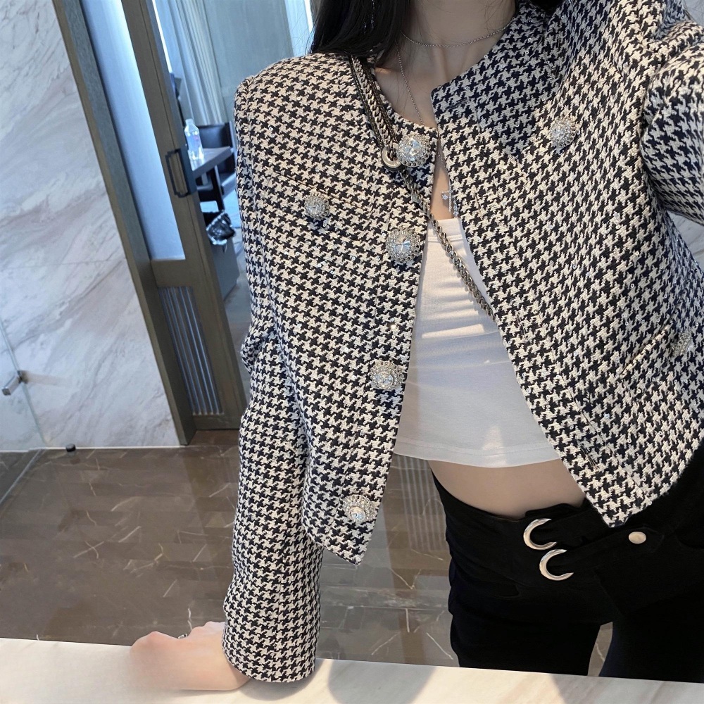나의 해피엔드 2화 장나라 서재원 타탄체크 자켓 숏재킷 이미지 3