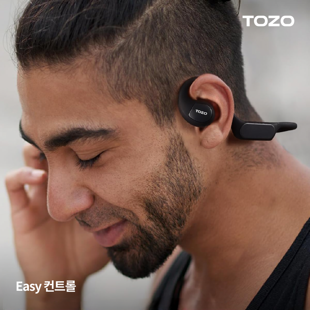 TOZO 오픈리얼 AI 이어폰 블루투스 이어폰 완벽방수 이어폰 스포츠 이어폰