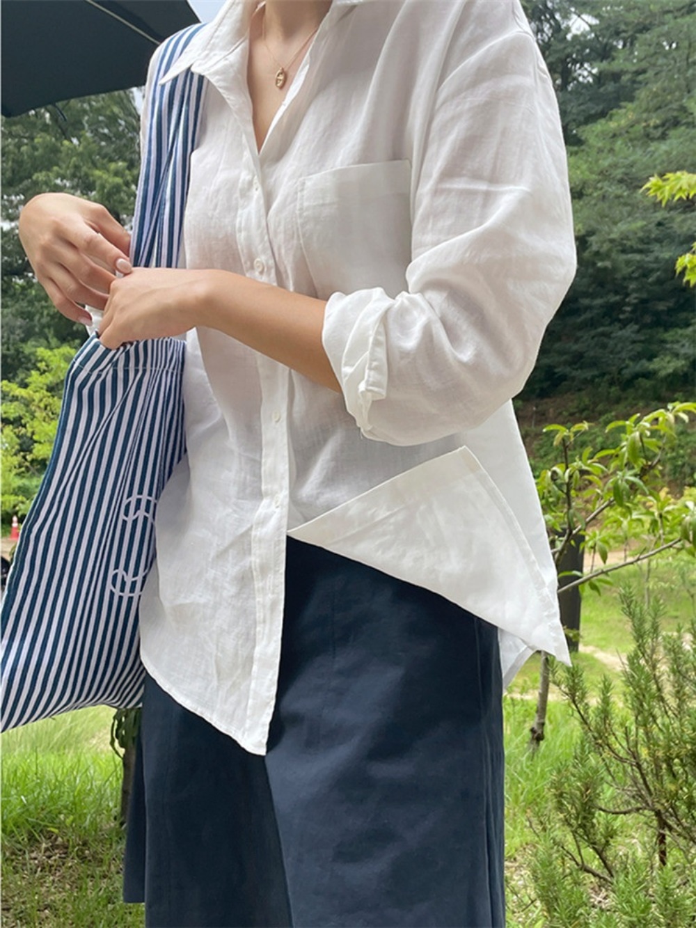 나의 해피엔드 소이현 권윤진 셔츠 옷 핑크 2회 패션 이미지 3