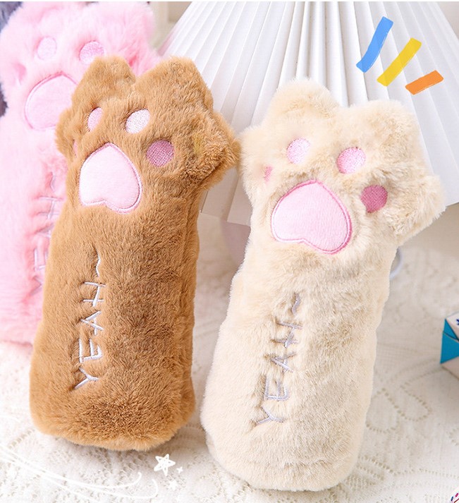 고양이 필통 동물 인형 초등학생 중학생 인형 발바닥젤리 입학 선물 문구 귀여운 예쁜 - 상세 이미지 2