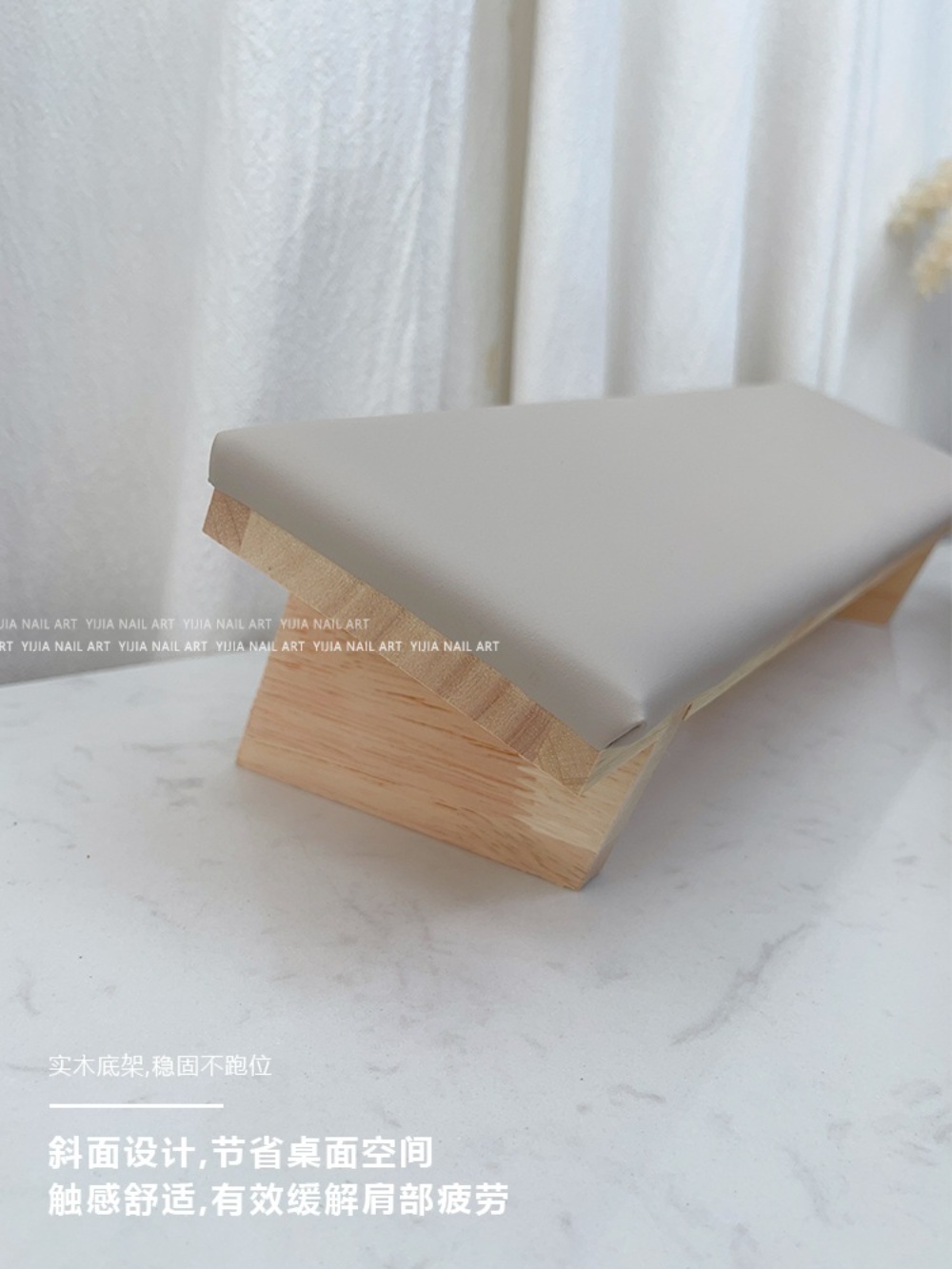 네일 손목받침대 팔받침대 쿠션 네일테이블 패디단상 손목 네일받침대 - 상세 이미지 4