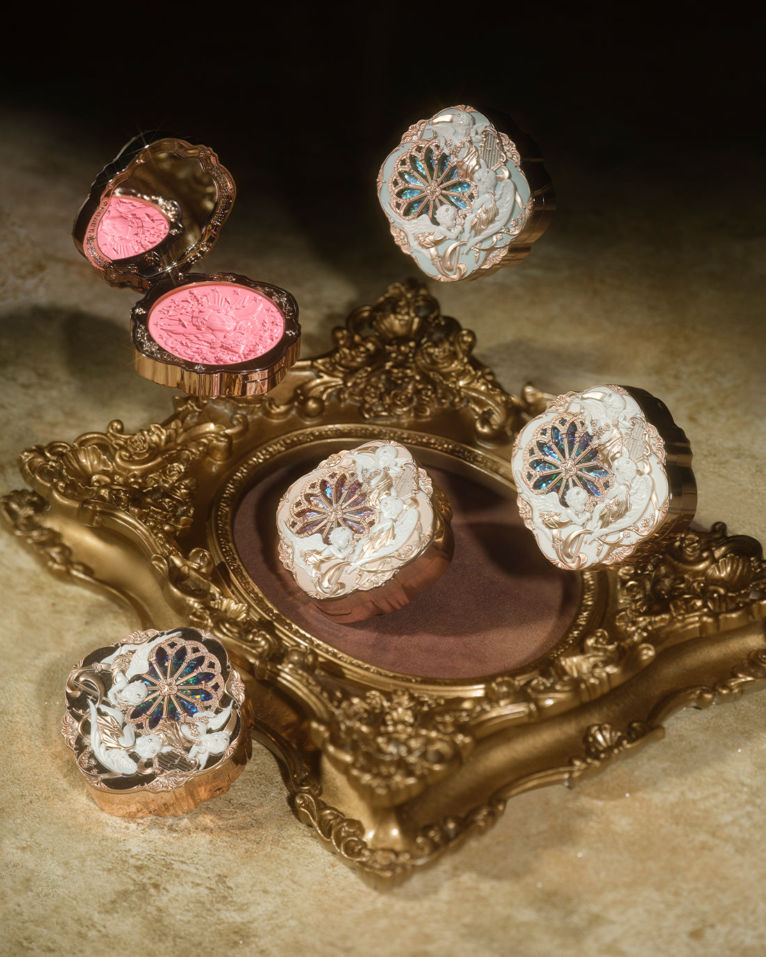 플라워노즈 리틀 엔젤 블러셔 크림 치크 flower knows angel blush - 상품 이미지