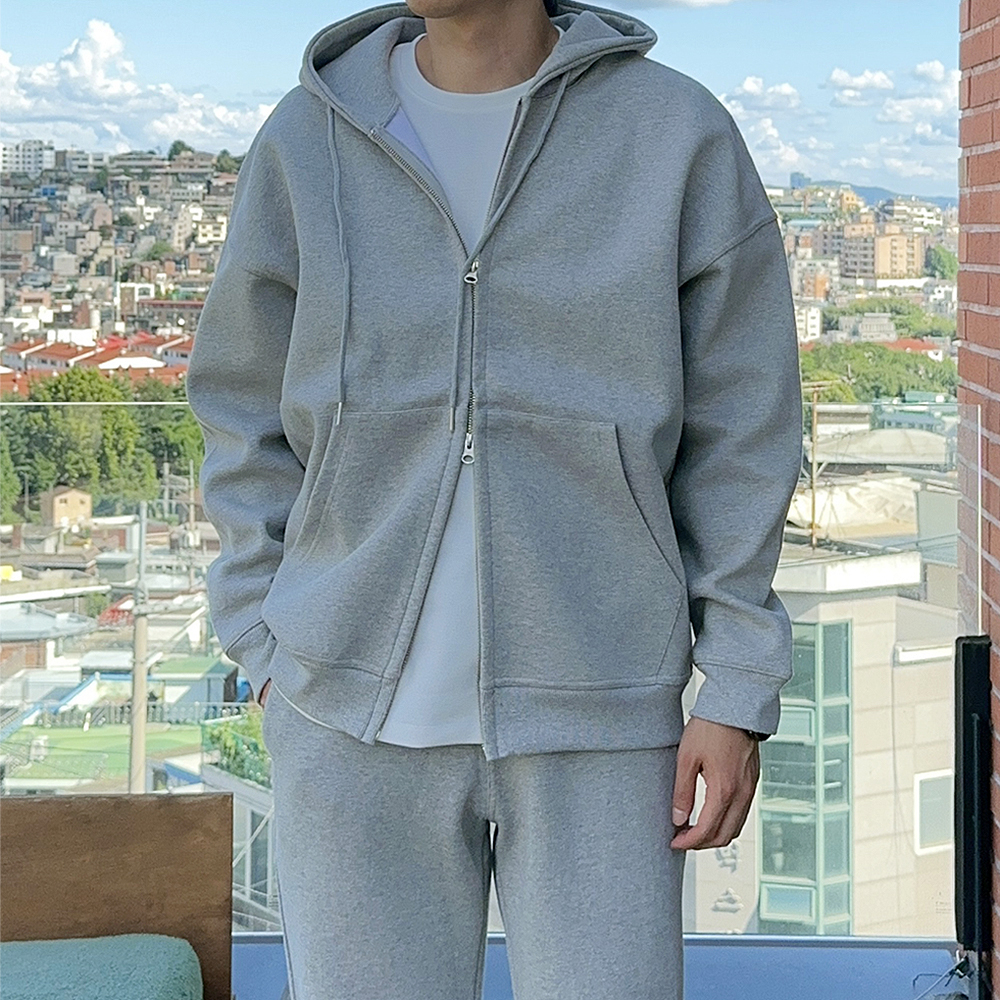 남자후드집업 모자큰 집업 오버핏 남성 후드티