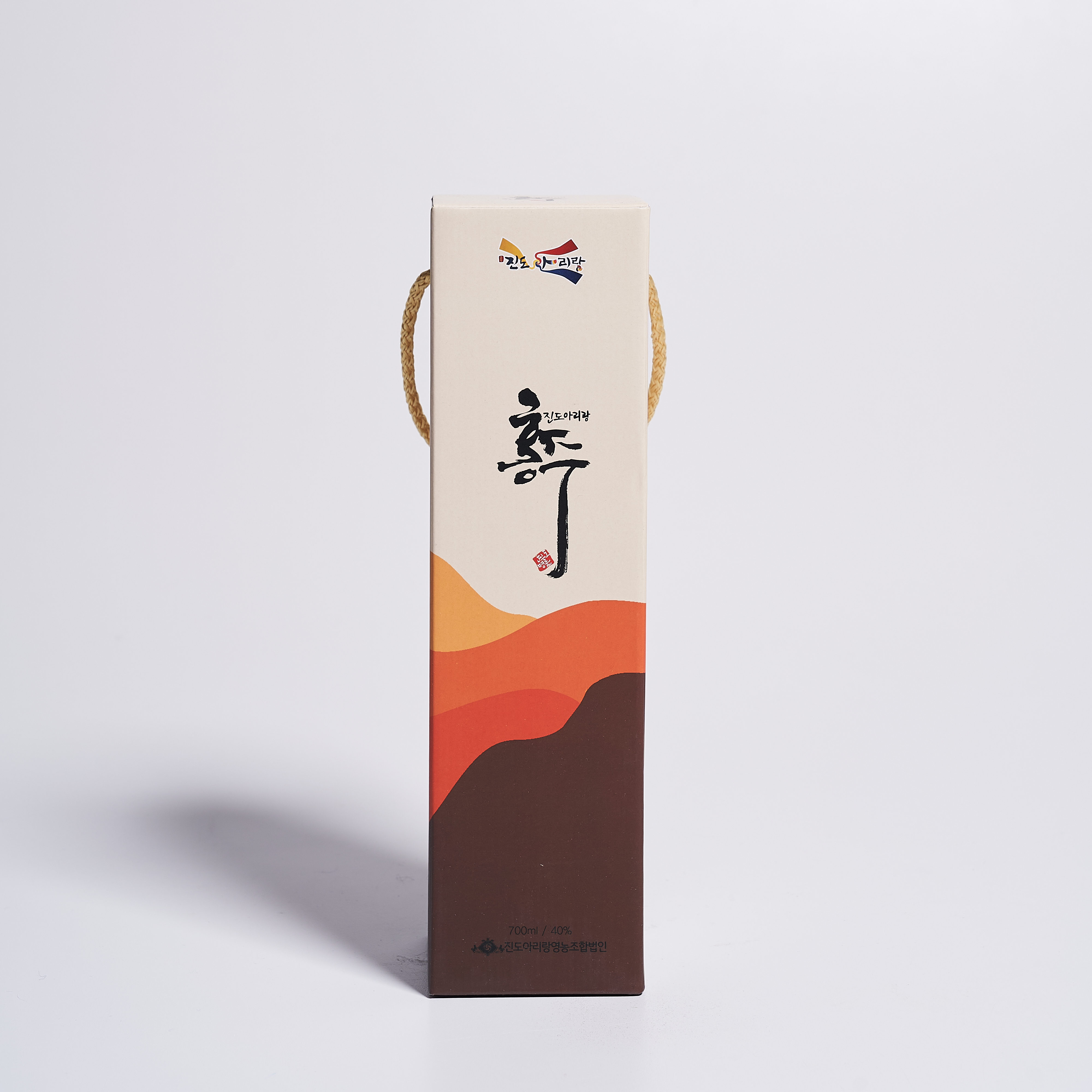 진도홍주 아리랑 와인형 선물세트 40도 700ml 지초주 (케이스포함) - 상세 이미지 4