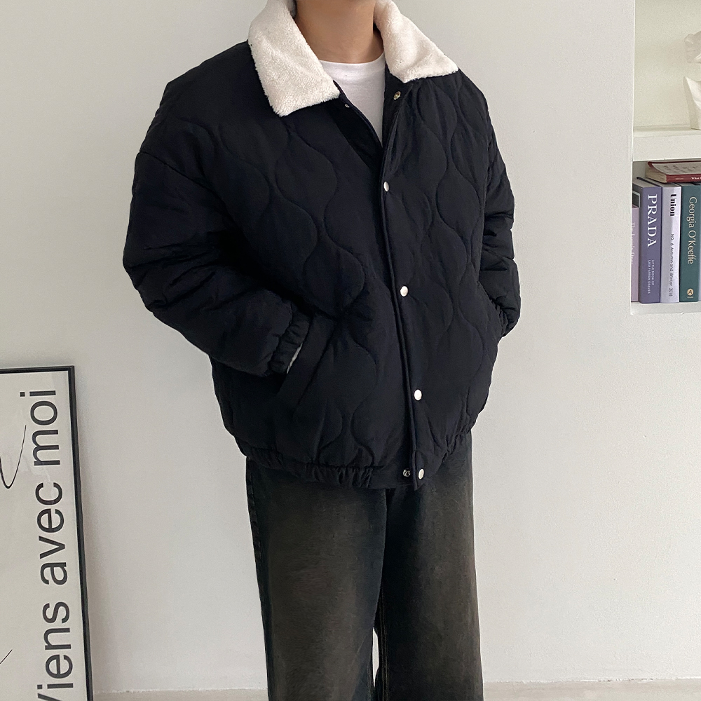 남자오버핏자켓 남자퀼팅자켓 이미지 4