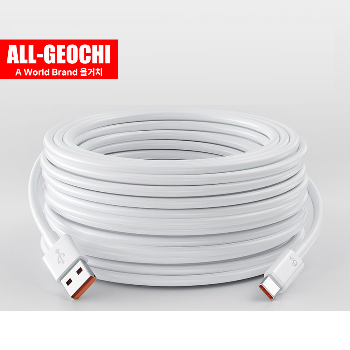 C타입 충전 케이블 홈캠 파인뷰 이글루 헤이홈 호환 펫캠 CCTV 연장선 5m, 1개 제품 이미지