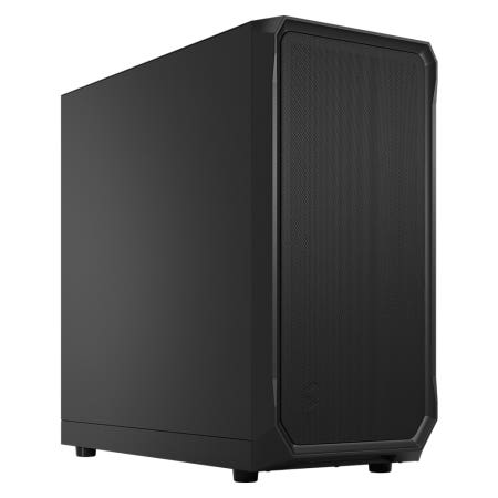 프렉탈디자인 Fractal Design Focus 2 Solid 컴퓨터 PC 케이스 (Black)