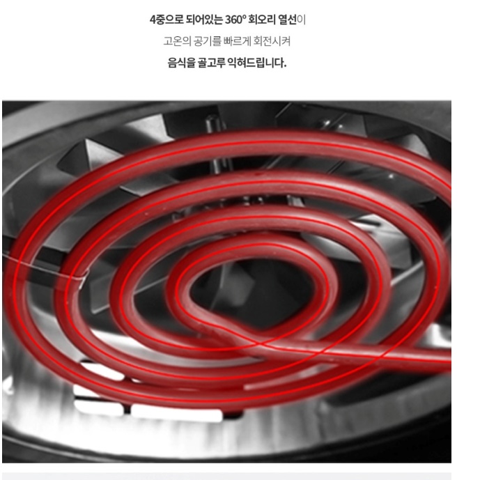 바스켓형 미니 에어 프라이어 후라이 업소용 소형 에어 프라이어 3.5L