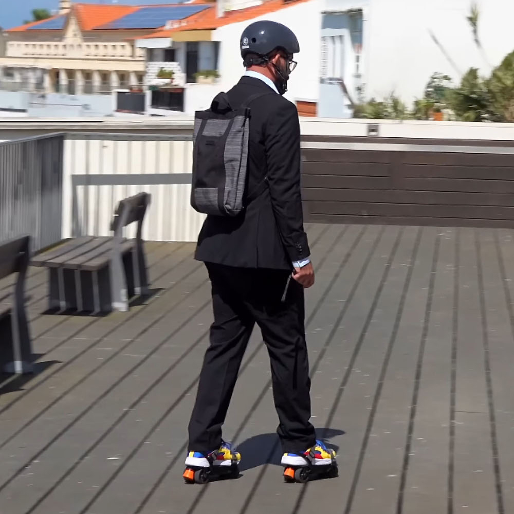 AIRTRICK 문워커스 전동 인라인 스케이트 A1-ULTRA 24V 접이식 휴대 전동 균형 보행 - 상세 이미지 4