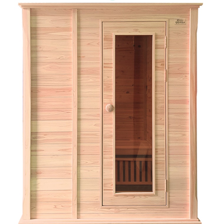 대형 편백나무찜질방 홈 가정용건식사우나 실내 원적외선