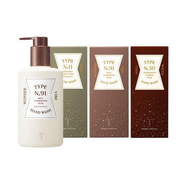 타입넘버 핸드워시 350ml 3종 택 1 No.11 윈드스테이 : 카리스광클
