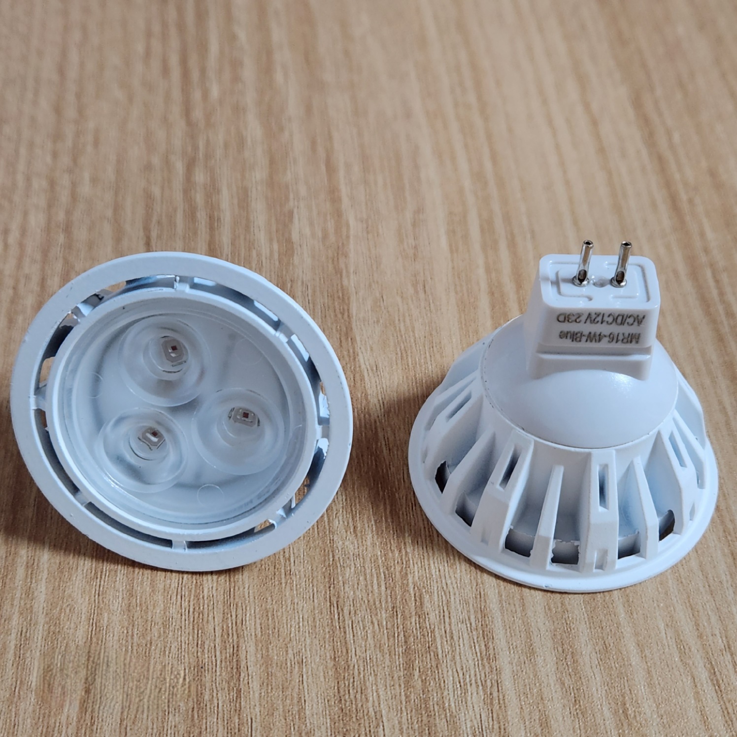 LED MR16 4W 할로겐램프 적색,청색,녹색 칼라 핀램프  조명 - 상세 이미지 2
