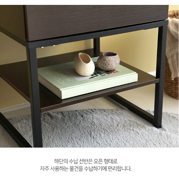 엔틱 미니 협탁 서랍장 침대 머리장 침대 옆 선반 서랍 - 상세 이미지 2