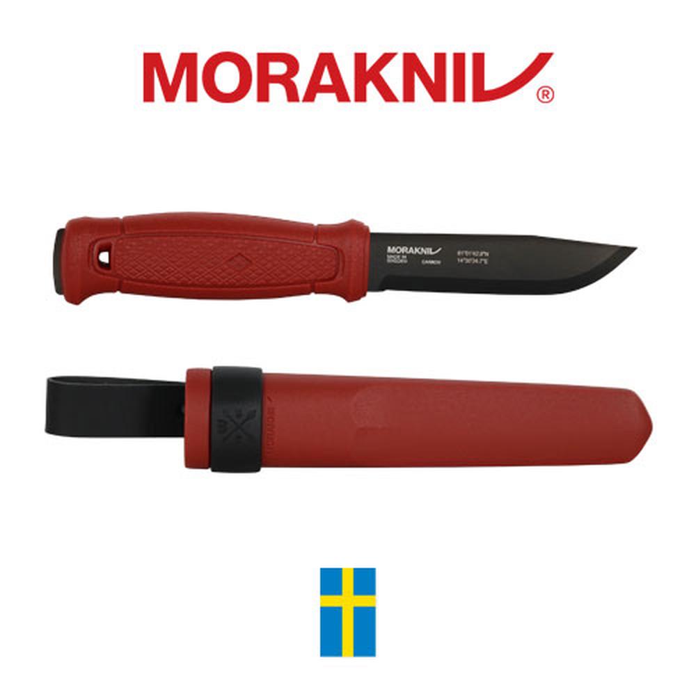 [모라나이프] 가버그 블랙 카본스틸 폴리머쉬스_달라레드 (14274) - 상품 이미지