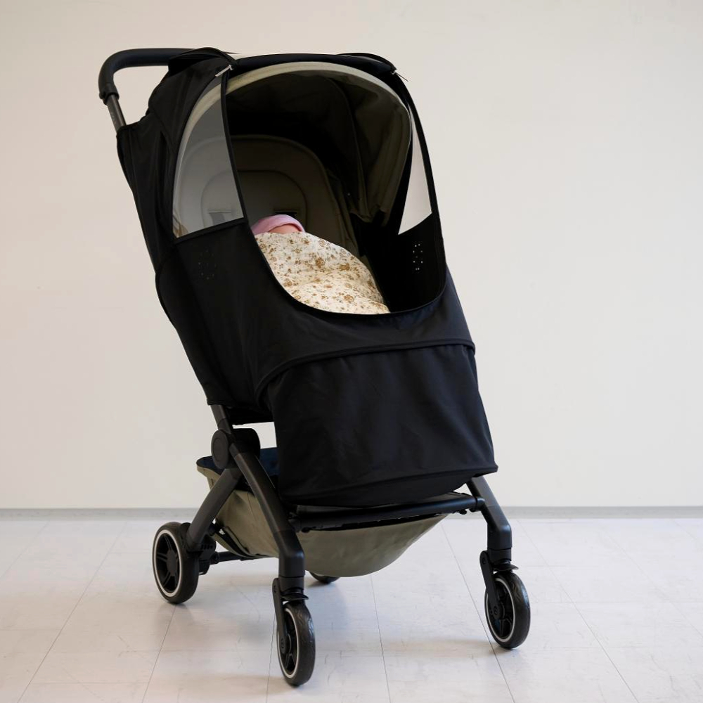 [호환]오맘 유모차방풍커버 방한 줄즈에어2 요요3 지니제로 에스 타보플렉스탭 휴대용블랙방풍