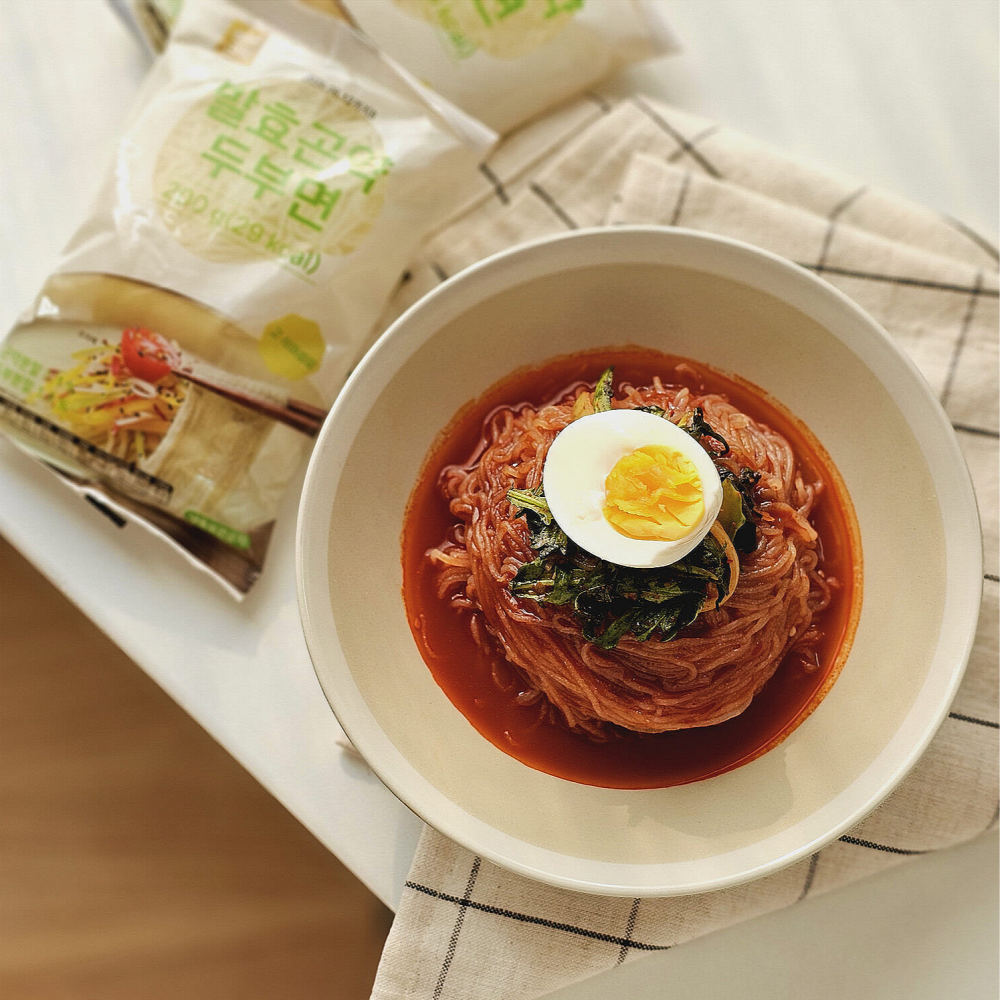두부면 곤약 건두부 2kg 면두부 소면 저칼로리 마라탕 국수 재료 요리 200g x10팩 - 상세 이미지 4
