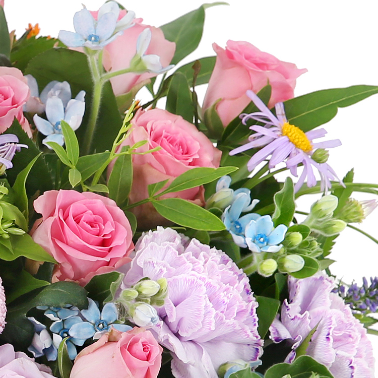 [당일수령]이쁘다니까 A2026 꽃바구니배달 장미 생화 생일 이벤트 기념일 프로포즈꽃