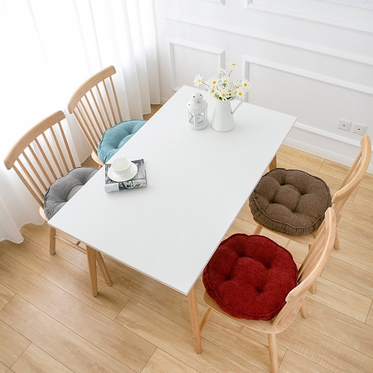 노리스 식탁 의자 방석 쿠션 푹신한 수험생 벤치 사무실 컴퓨터 원형방석