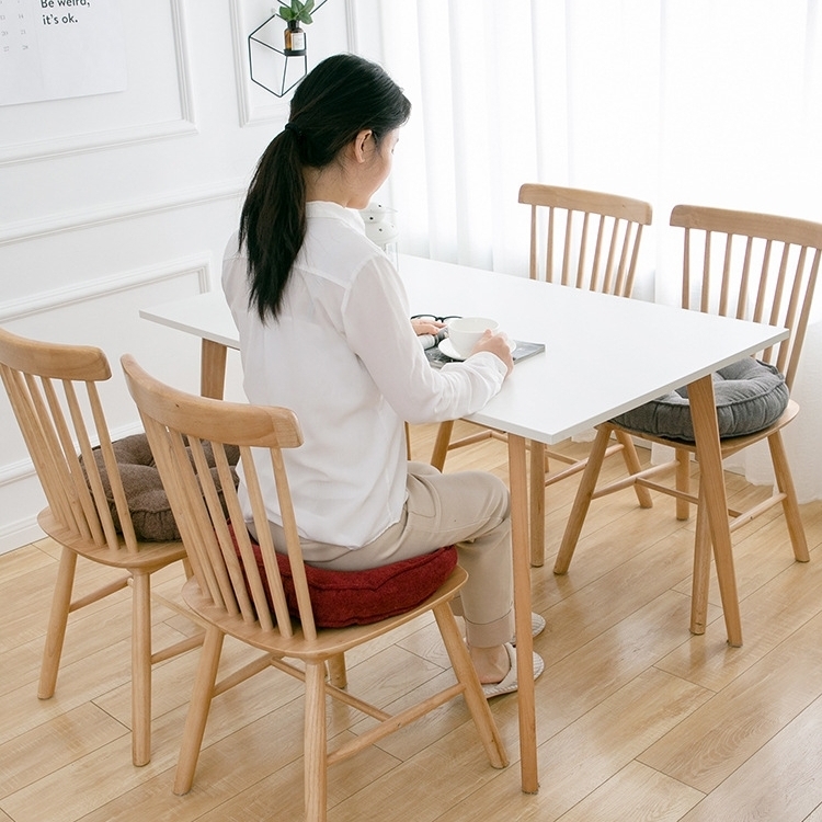 노리스 식탁 의자 방석 쿠션 푹신한 수험생 벤치 사무실 컴퓨터 원형방석