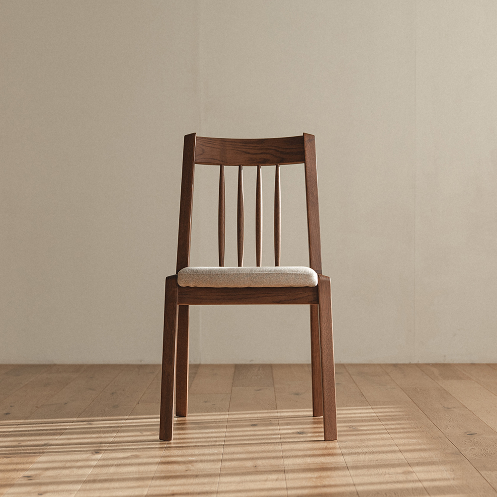 번드 데이브 원목 의자 월넛 - 상세 이미지 2