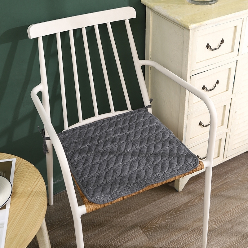 식탁 의자방석 사무실 논슬립 미끄럼방지 얇은 사각 패드 45X45