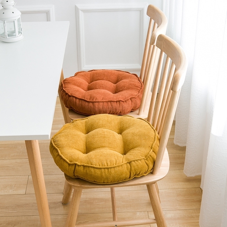 노리스 식탁 의자 방석 쿠션 푹신한 수험생 벤치 사무실 컴퓨터 원형방석