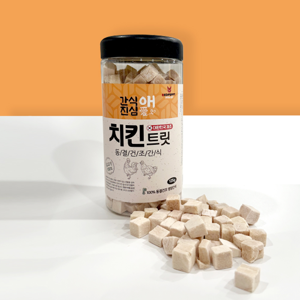 간식애진심 국내생산 동결건조 애견간식 고양이 뼈건강 고혈압안정 열빙어트릿 80g - 상세 이미지 5