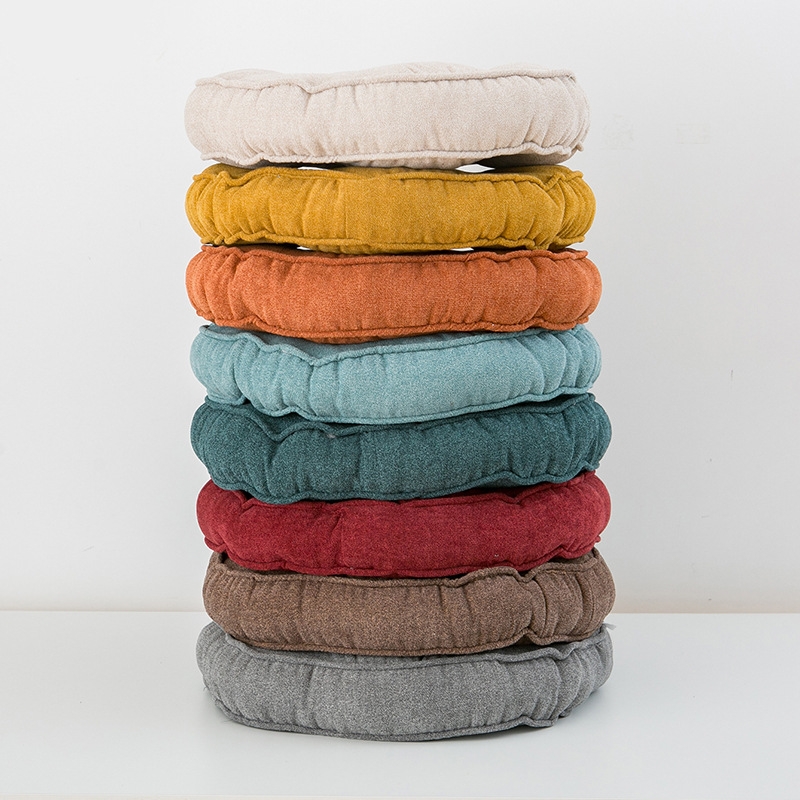 노리스 식탁 의자 방석 쿠션 푹신한 수험생 벤치 사무실 컴퓨터 원형방석