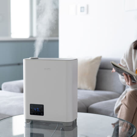 CLAPA 자동습도조절 통세척 대용량 복합식가습기 4L/가정용가습기 사무실가습기 대형가습기