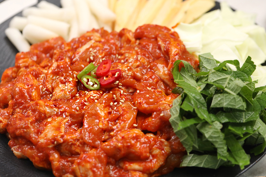 셰프애찬 춘천 닭갈비 500g 이미지 6