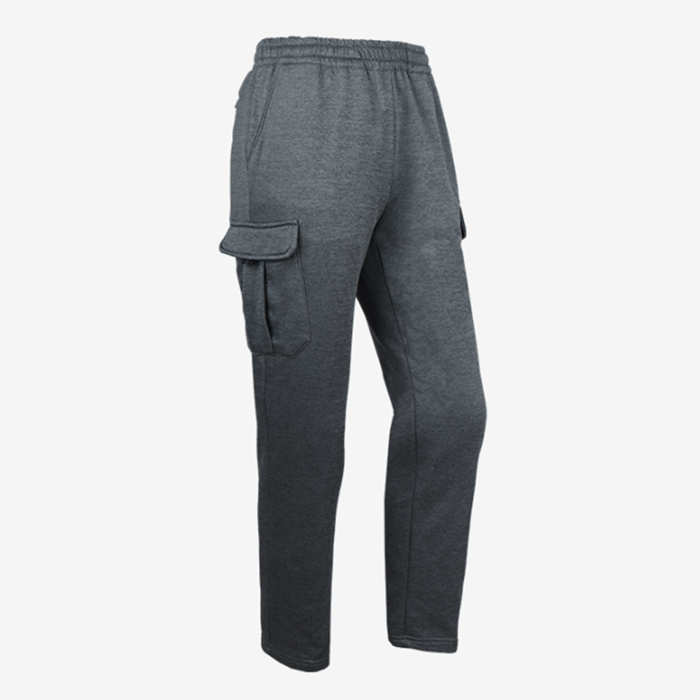 노가다복장 남자 작업용 고무줄 겨울 기모 카고 일바지 팬츠 - 상세 이미지 2