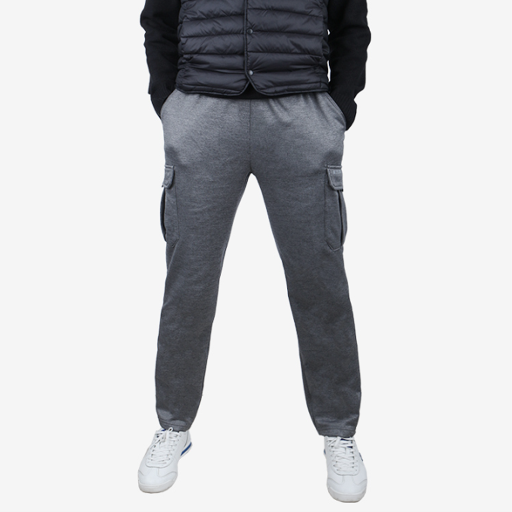 노가다복장 남자 작업용 고무줄 겨울 기모 카고 일바지 팬츠 - 상세 이미지 5