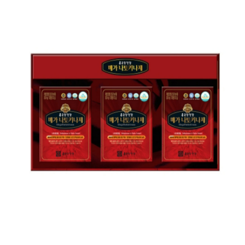 종근당건강 메가 나토키나제 350mg x 30정 x 3통 - 상세 이미지 2