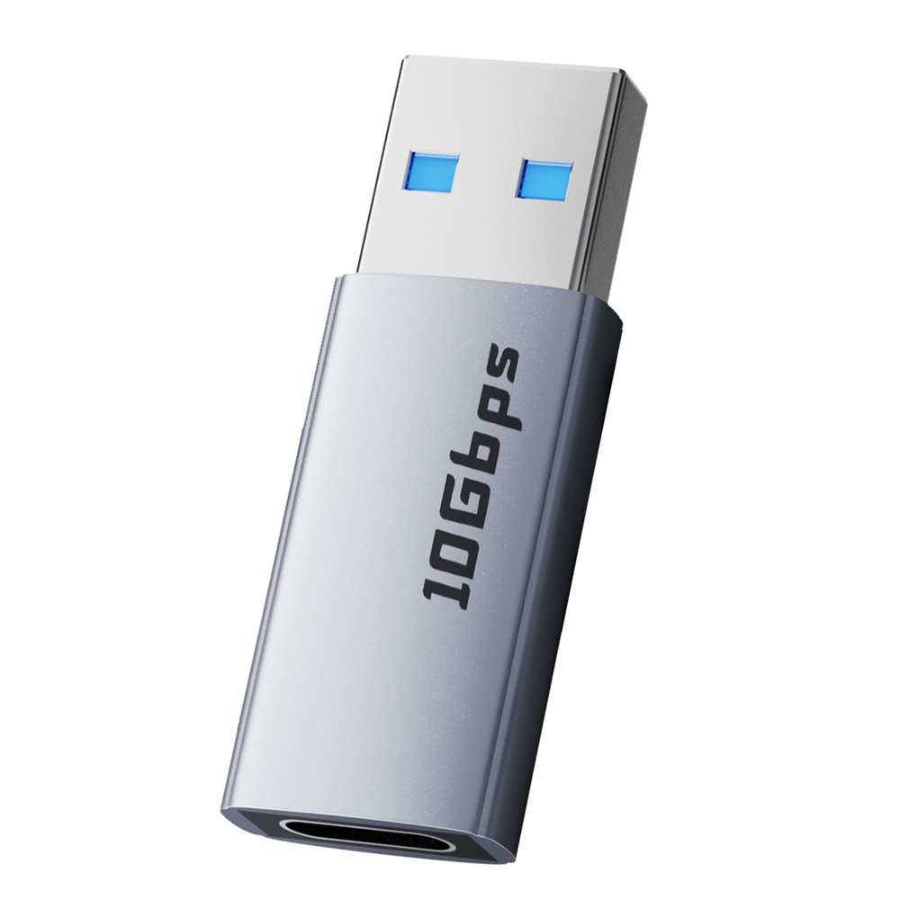 케이블타임 10Gbps USB3.2 A to C타입 젠더 AW3410 칩셋, CP80G - 상품 이미지
