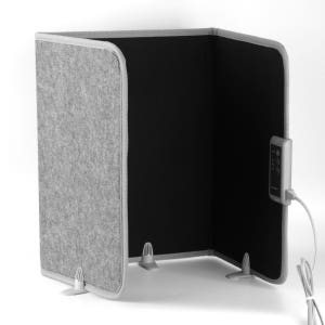 발난로 난방기 파티션히터 사무실 가정용 전기히터 담요 히팅패드 개봉기 | 실사용 후기 - 상품 이미지 3