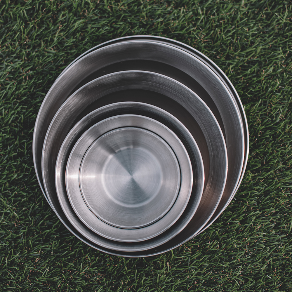 키녹스 캠핑 그릇 2인 스텐 식기 세트 8P STS304