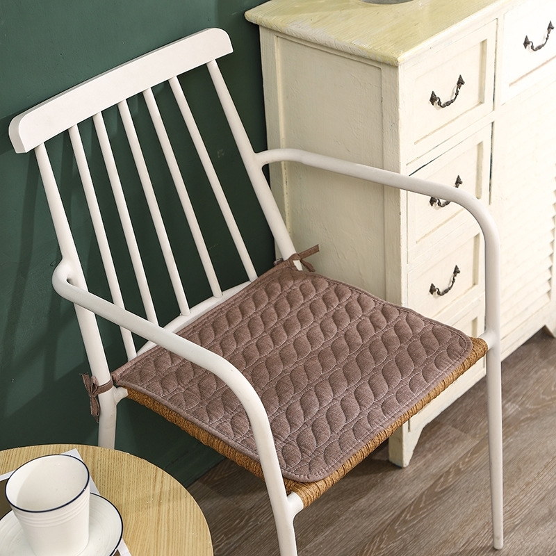 식탁 의자방석 사무실 논슬립 미끄럼방지 얇은 사각 패드 45X45